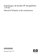 HP StorageWorks 1/8 G2 Manuel D'utilisation Et De Maintenance