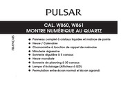 Pulsar W860 Manuel