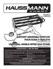 Haussmann Xpert MSS106 Manuel De L'utilisateur
