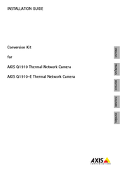 Axis Communications Q1910 Guide D'installation