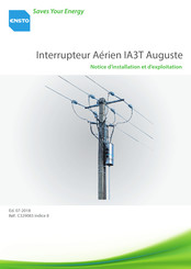 ensto IA3T Auguste Notice D'installation Et D'exploitation