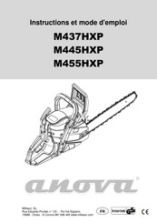 Anova M437HXP Instructions Et Mode D'emploi