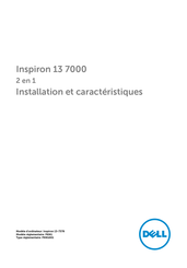 Dell Inspiron 13 7378 Installation Et Caractéristiques
