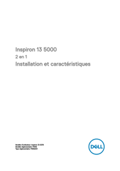 Dell Inspiron 13 5378 Installation Et Caractéristiques
