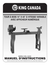 King Canada KWL-1443VS Manuel D'instructions