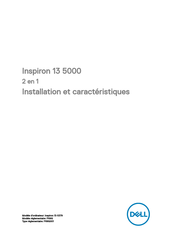 Dell Inspiron 13-5379 Installation Et Caractéristiques