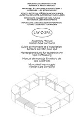 Lay-Z-Spa BWA0017 Guide De Montage Et D'installation