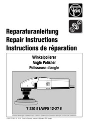 Fein 7 220 91 Instructions De Réparation