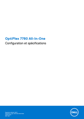 Dell OptiPlex 7780 All-In-One Configuration Et Spécifications