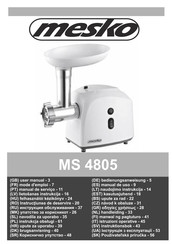 Mesko MS 4805 Mode D'emploi