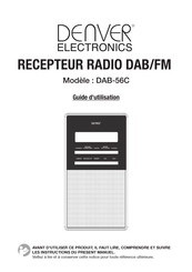 Denver Electronics DAB-56C Guide D'utilisation