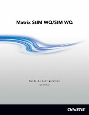 Christie StIM WQ Guide De Configuration