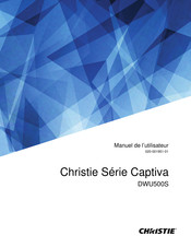 Christie Captiva DWU500S Manuel De L'utilisateur