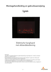 livin flame Lyon Instructions De Montage