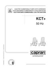 caprari KCT+ Mode D'emploi