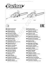 Partner P820T Instructions D'origine