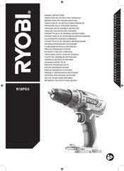 Ryobi R18PDAG-242S Traduction Des Instructions Originales