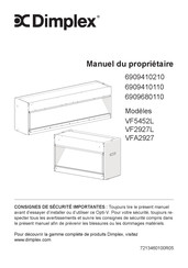 Dimplex VFA2927 Manuel Du Propriétaire