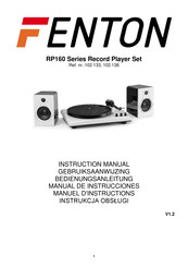 Fenton RP160 Serie Manuel D'instructions