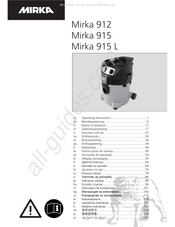 MIRKA 915 Notice D'utilisation