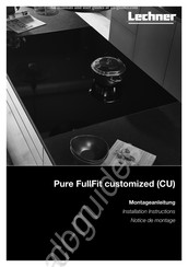 Lechner Pure FullFit CU Serie Notice De Montage