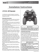 Buyers ATVS100 Instructions D'installation