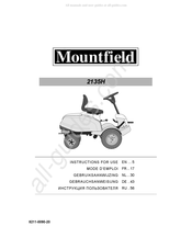 Mountfield 2135H Mode D'emploi