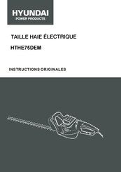 Hyundai HTHE75DEM Instructions Originales