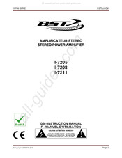 BST INFINI I-7208 Manuel D'utilisation