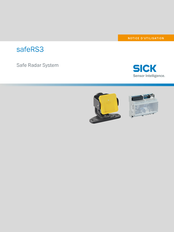 Sick safeRS3 Notice D'utilisation