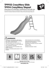 TP Toys CrazyWavy Stepset Mode D'emploi