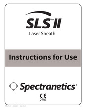 Spectranetics SLS II Mode D'emploi