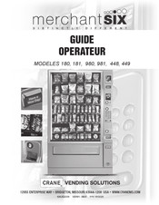 Crane Merchant Six 180 Guide De L'opérateur