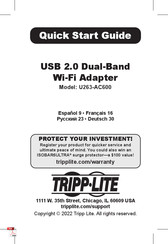 Tripp-Lite U263-AC600 Guide De Démarrage Rapide