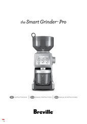Breville Smart Grinder Pro Manuel D'instructions