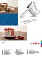 Bosch MFQ22100 Mode D'emploi