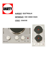 Electrolux EHE 3000 X Notice D'utilisation