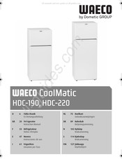 Dometic WAECO CoolMatic HDC-190 Notice D'emploi
