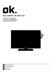 OK. OLE 22641F-TB DVD 12V Mode D'emploi