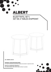 Gamma ALBERT 165844 Notice De Montage Originale