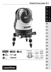 LaserLiner PowerCross-Laser 8 S Mode D'emploi