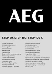 AEG STEP 100 X Notice Originale