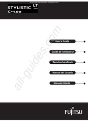 Fujitsu STYLISTIC LT C-500 Guide De L'utilisateur