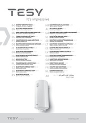 TESY Bilight GCVSL 804420 B11 TSR Instructions D'installation Et De Fonctionnement