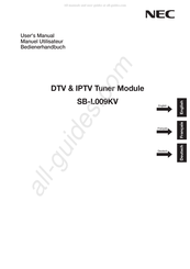 NEC SB-L009KV Manuel Utilisateur