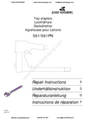 Josef Kihlberg 561PN Instructions De Réparation
