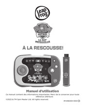 Leap Frog PAW Patrol Pat' Patrouille A la rescousse Manuel D'utilisation