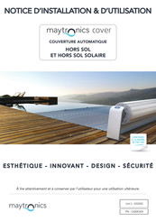 Maytronics HORS SOL SOLAIRE Notice D'installation/D'utilisation