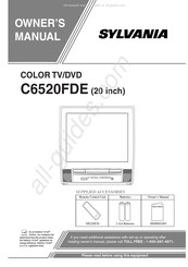 Sylvania C6520FDE Guide D'utilisation