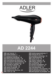 Adler europe AD 2244 Mode D'emploi